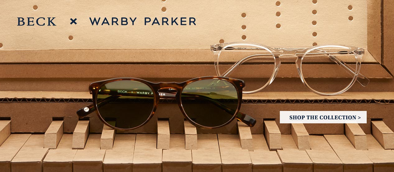 Warby Parkerとのコラボ・アイウェアがリリース | HAMBECK